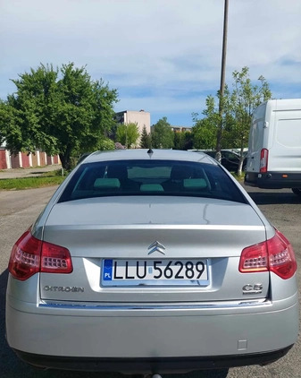 Citroen C5 cena 17500 przebieg: 264000, rok produkcji 2009 z Łuków małe 137